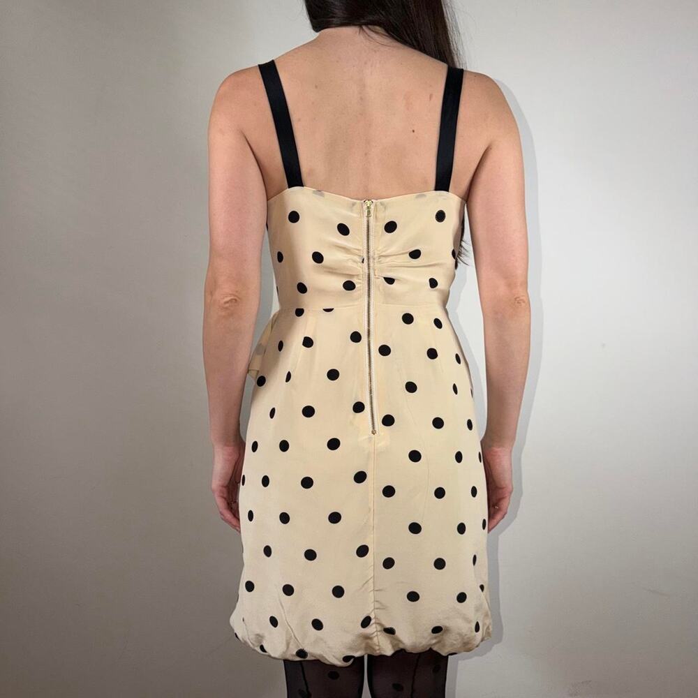 Marc by Marc Jacobs Silk Polka Dot Bubble Hem Dress Size 2 - Picture 4 of 8